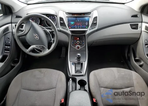 2016 Hyundai Elantra Se из США, поврежденный, VIN 5NPDH4AE2GH752436